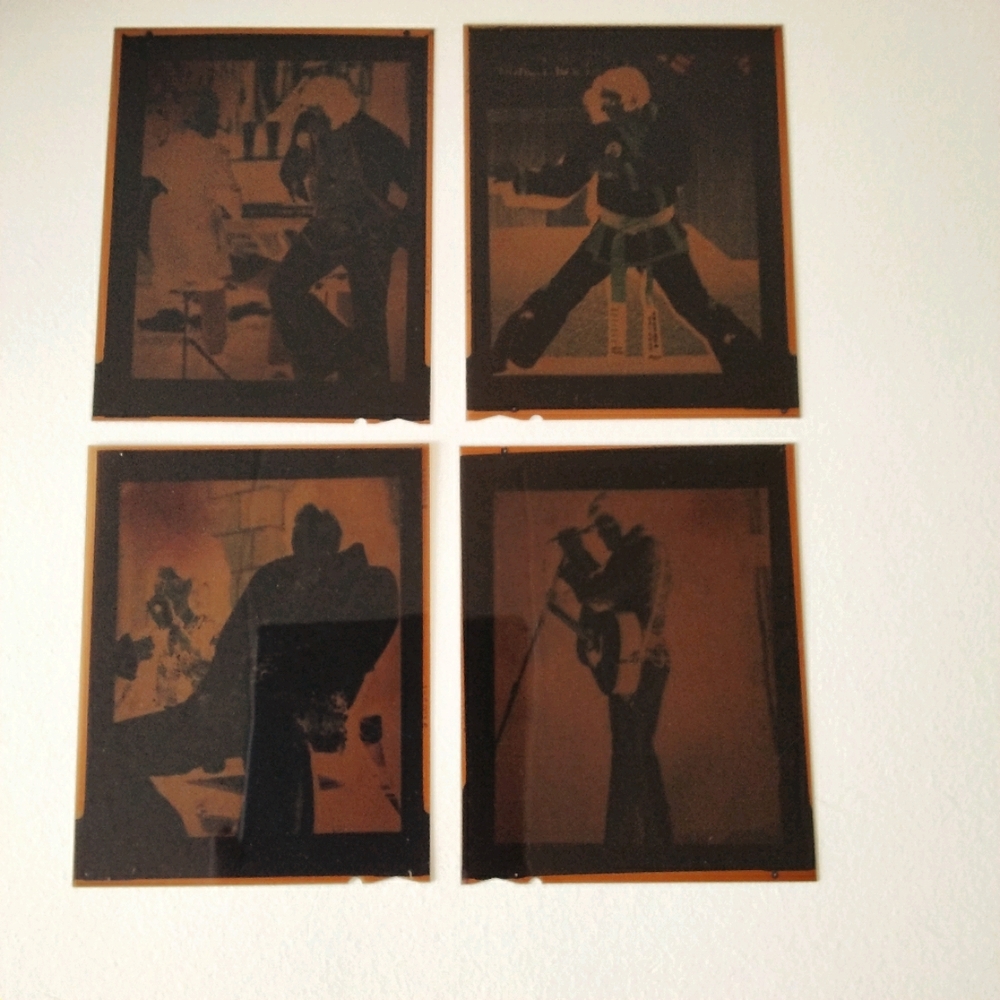 4 UNCIRCULATED NEGATIVES OF ELVIS PRESLEY
